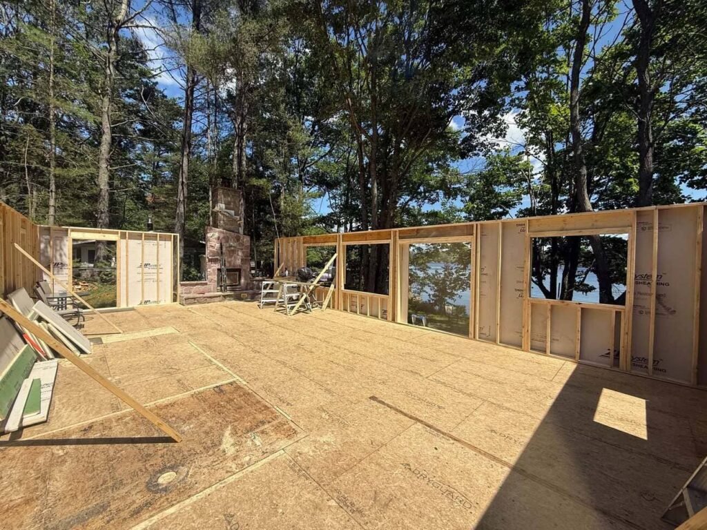 house under construction by RBConstruction