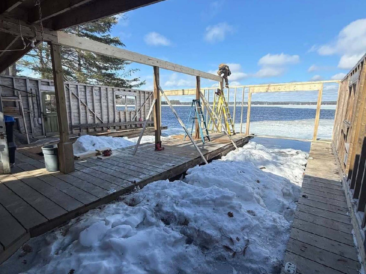 boat garage construction over water by RBConstruction